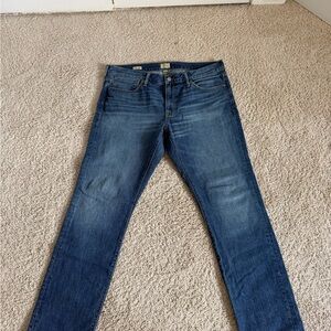 J. Crew Men's Dark Blue Jeans
